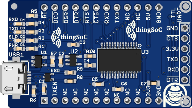 thingSoC TSOC-USBUART1