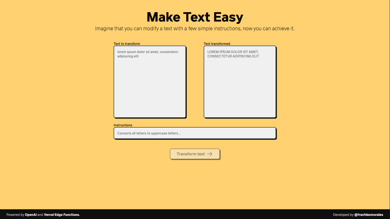 Make Text Easy