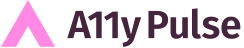 A11y Pulse Logo
