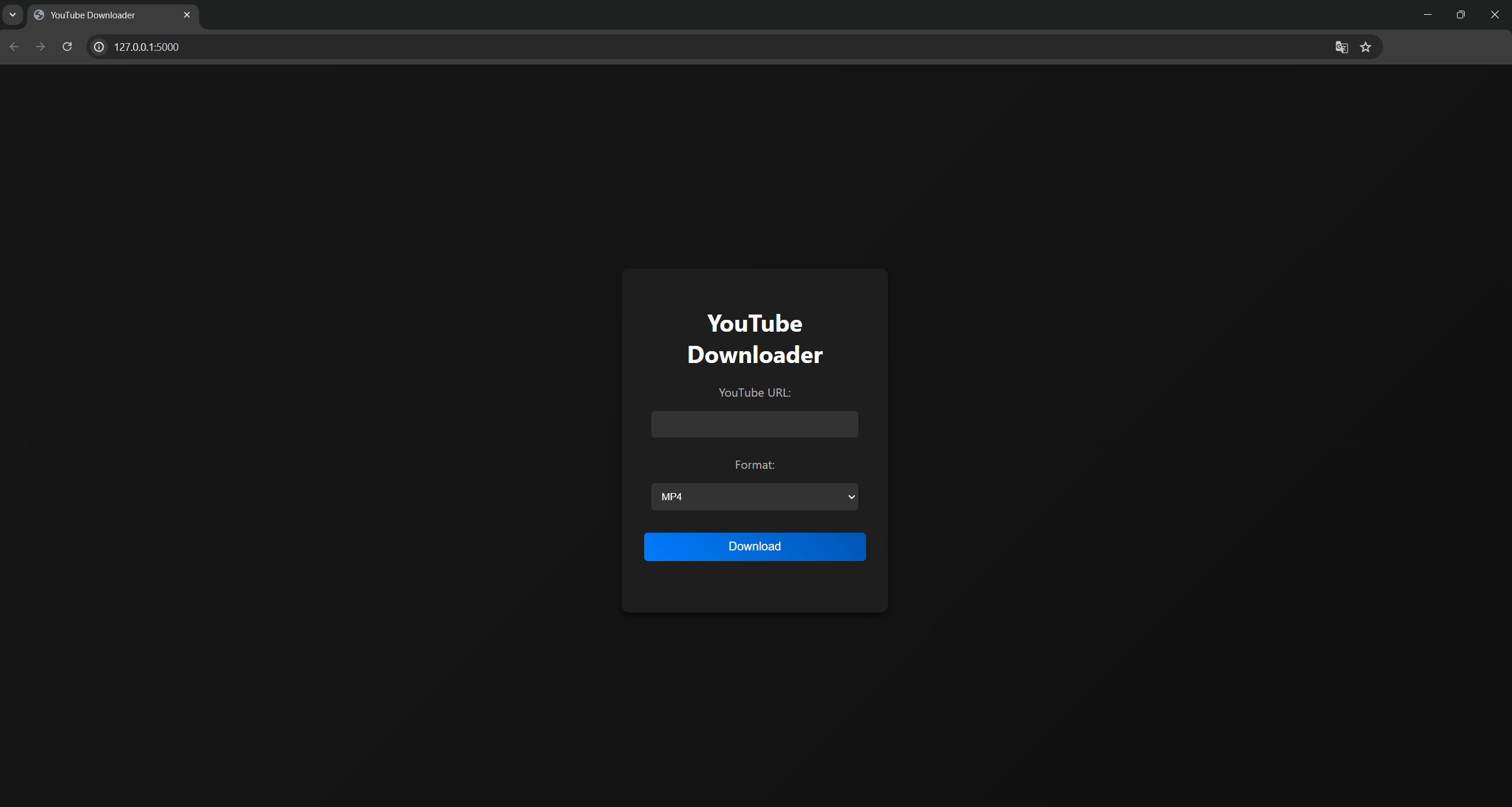 YouTube Downloader