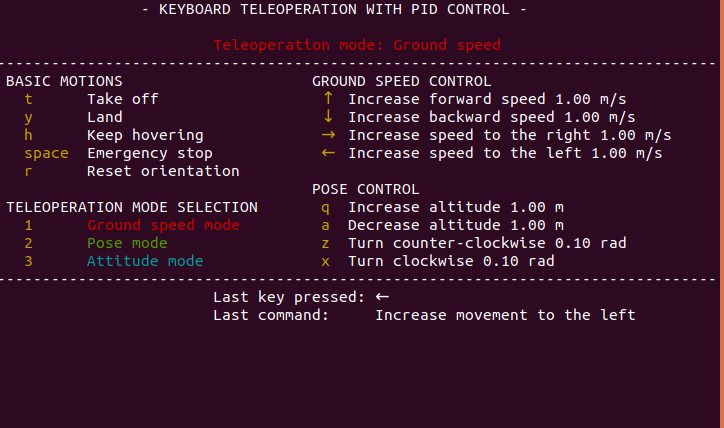 Alphanumeric interface view