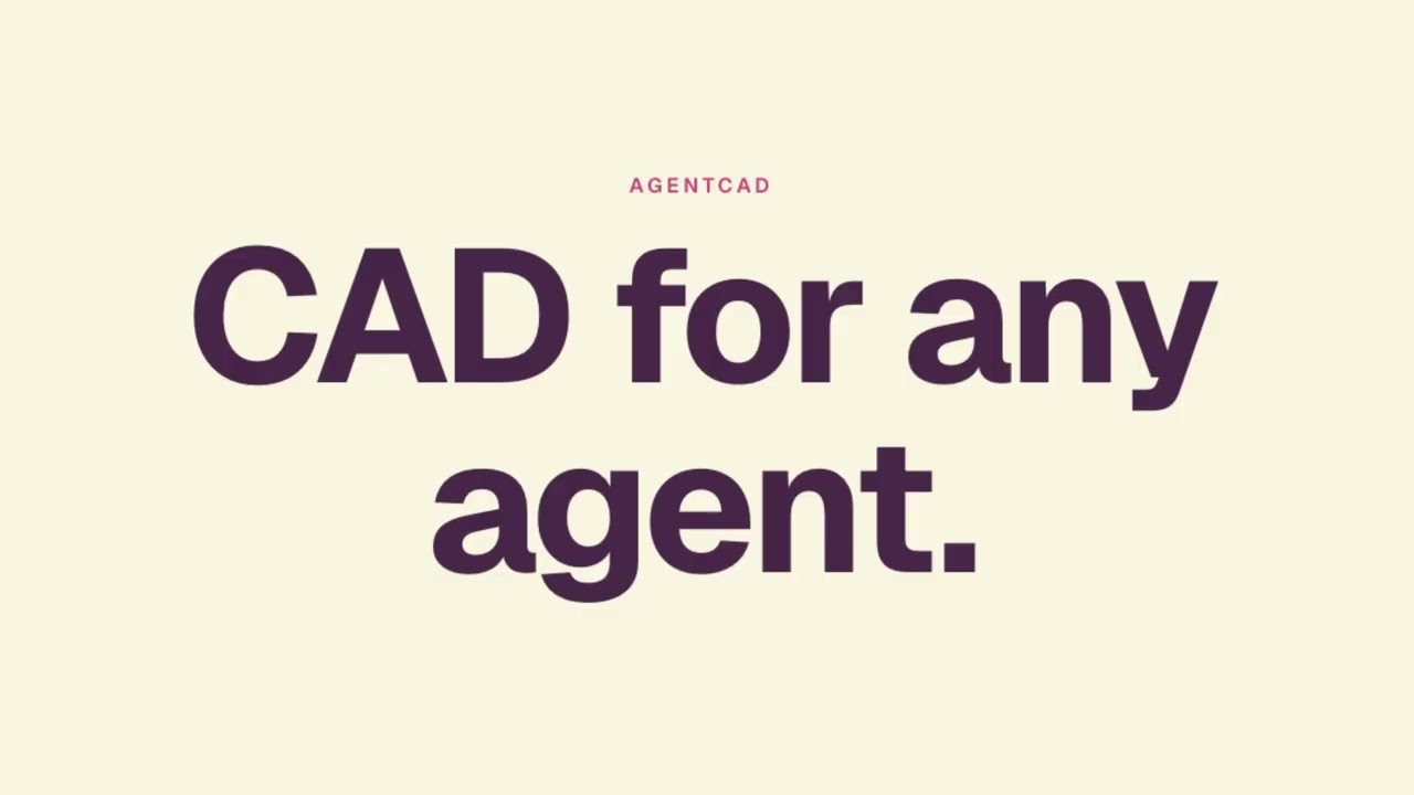 Watch a coding agent design in agentcad