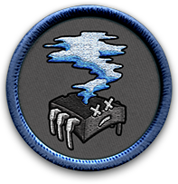 Blue Smoke Merit Badge