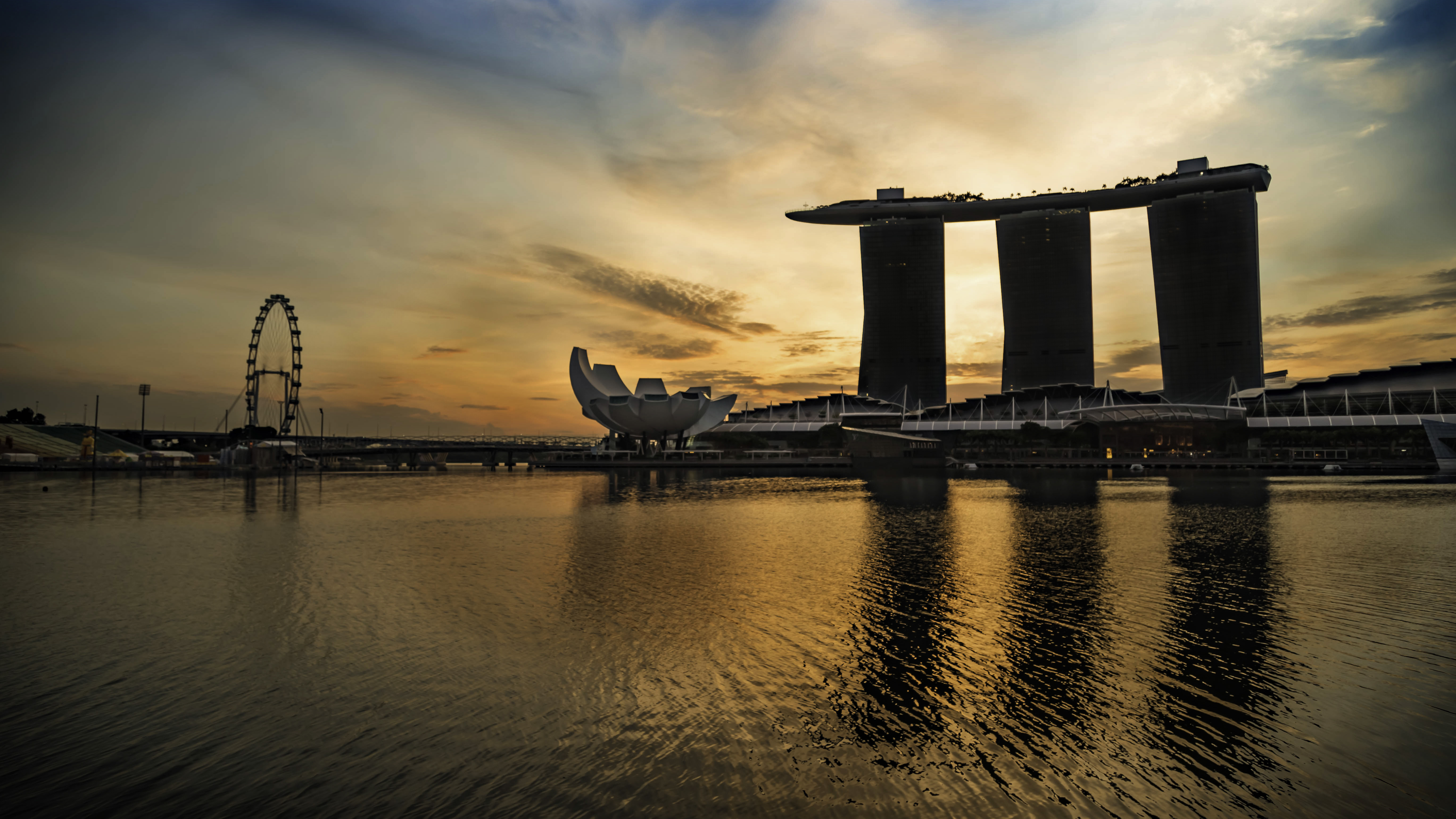 marina bay sunrise