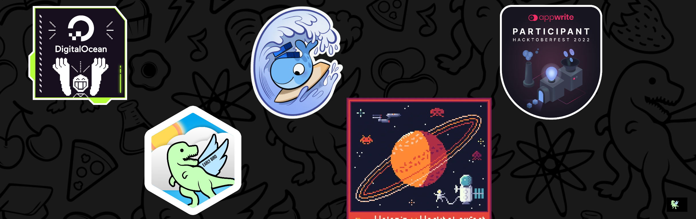 @ujju16's Holopin board