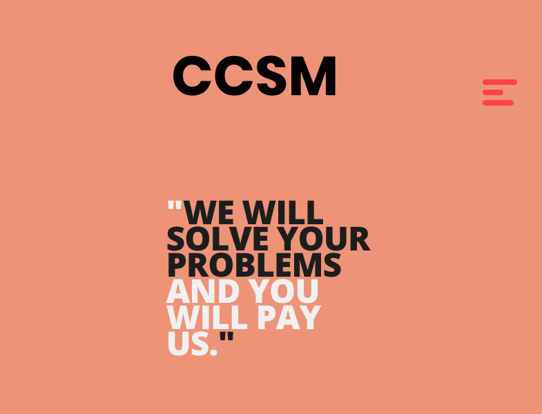 Team CCSM's portfolio