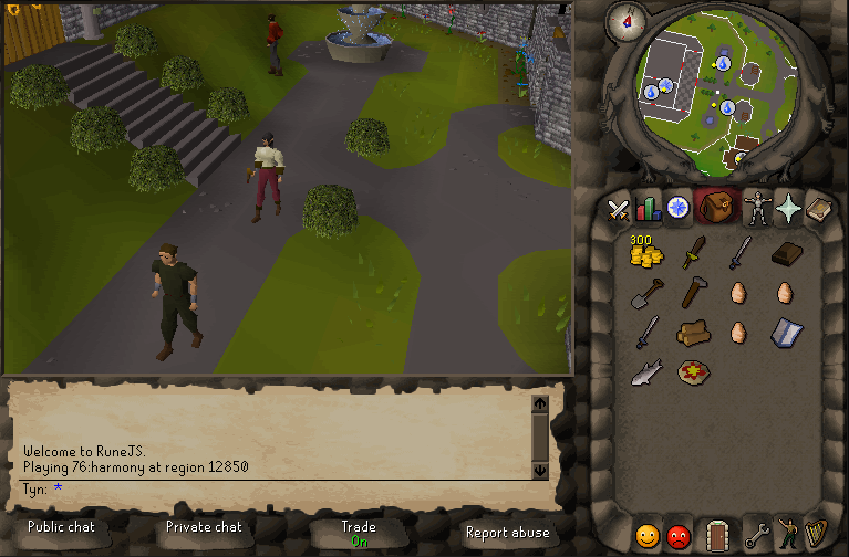 RuneJS Lumbridge