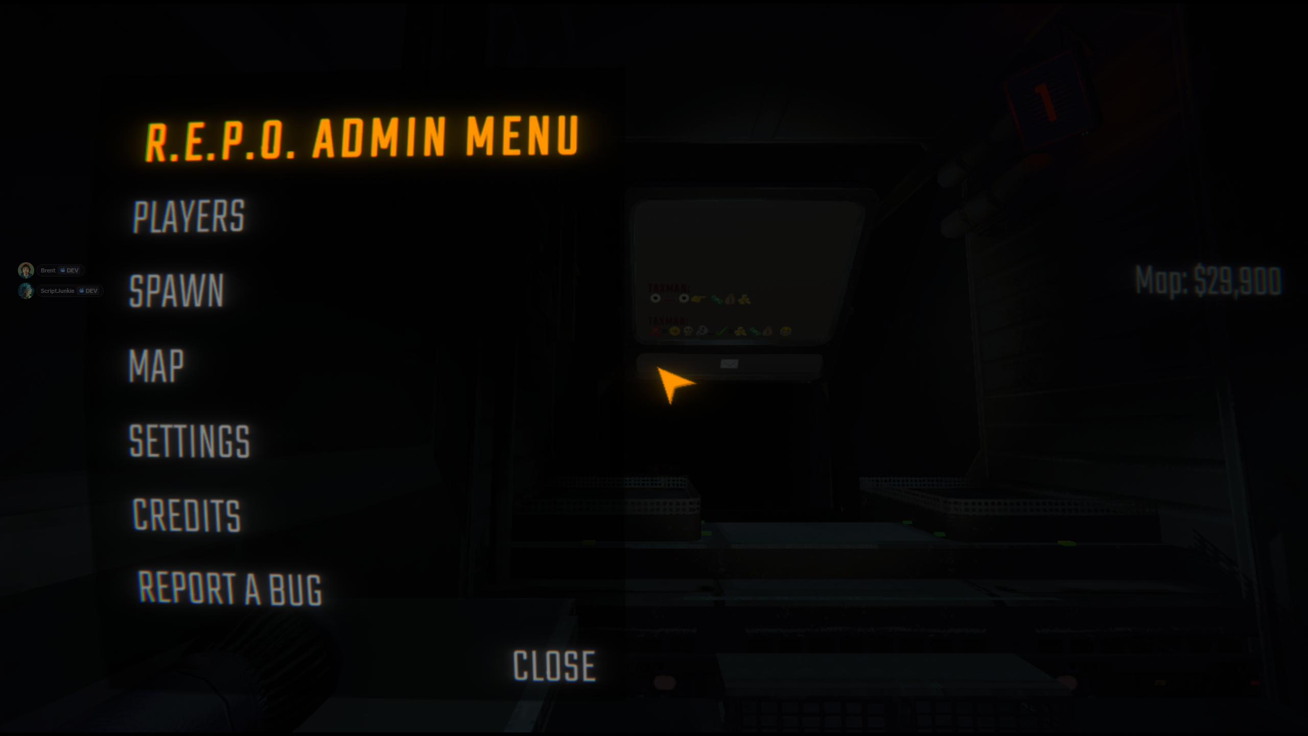 Main Menu