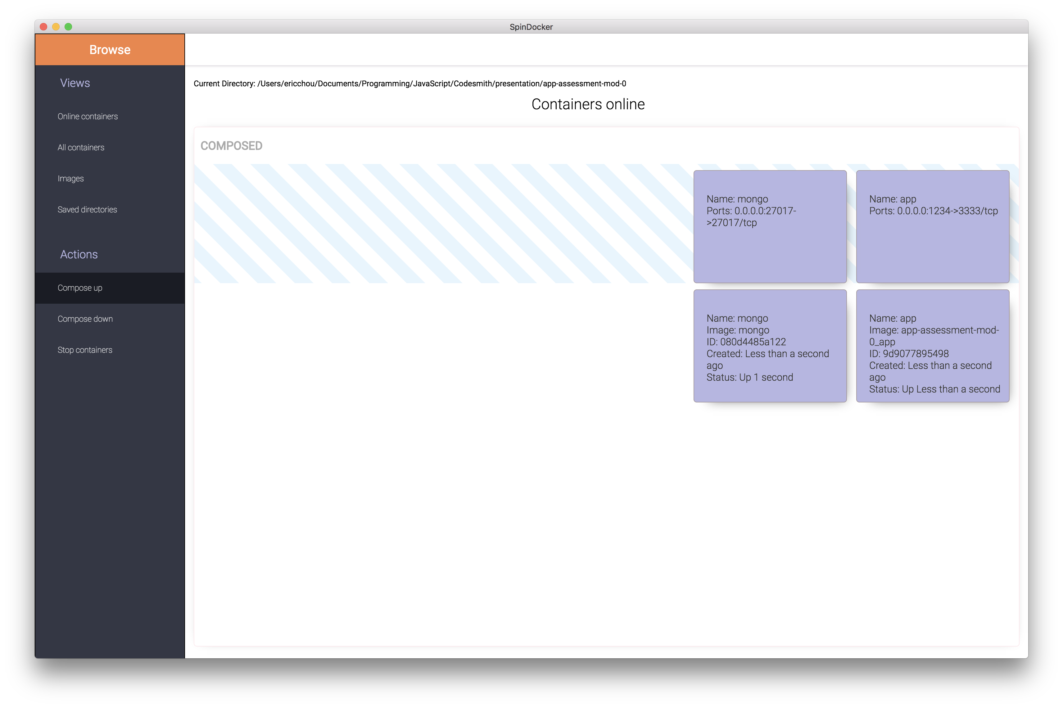 GitHub - Spindocker/Spin: Docker GUI for visualizing Docker images ...