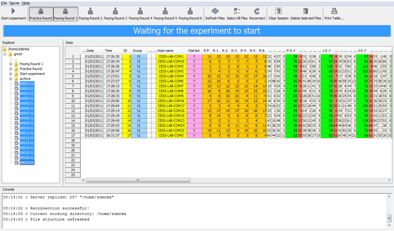 Figure 5: FTP Login window showing location of the log file.