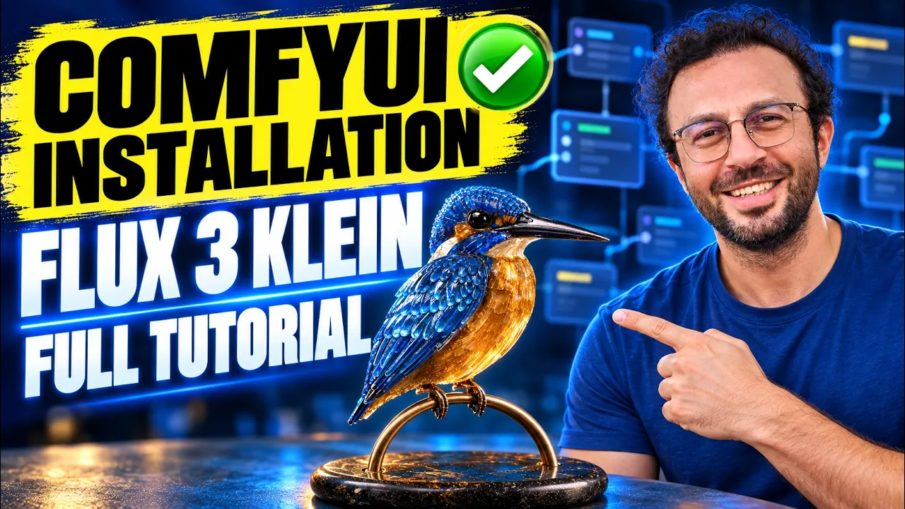 ComfyUI Installation + FLUX 3 Klein Full Tutorial: From Setup to Your First AI Image