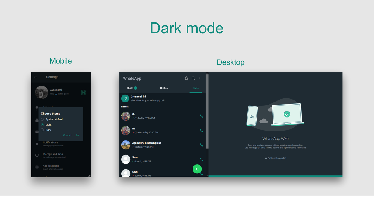 project dark-mode-view