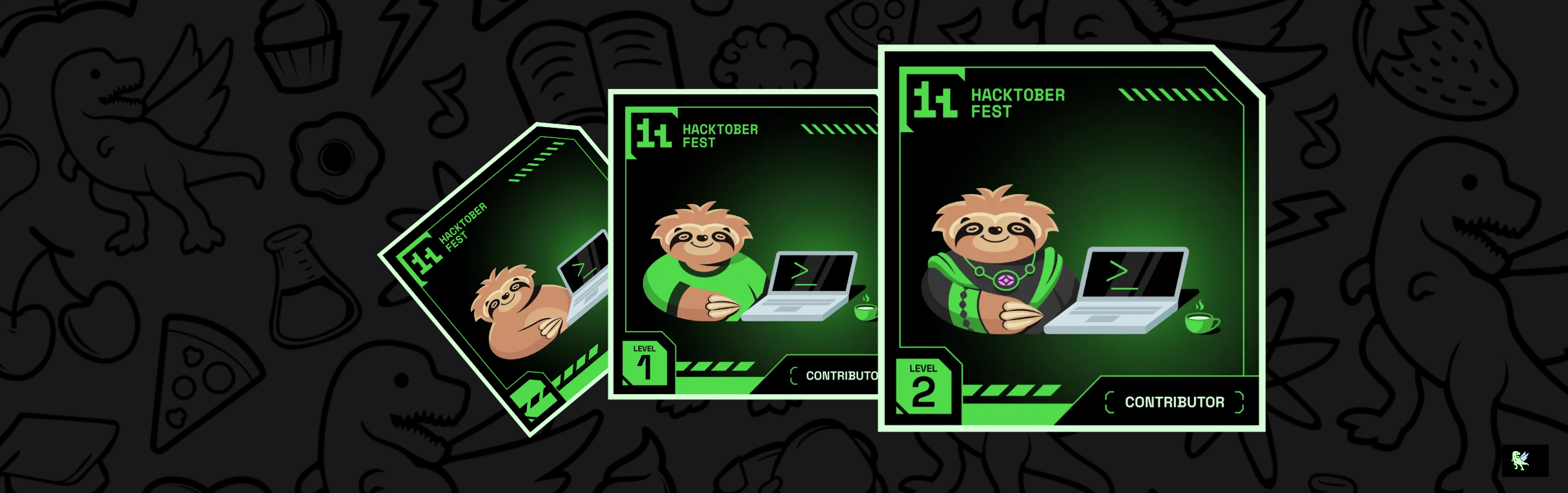 An image of @franfreezy's Holopin badges, which is a link to view their full Holopin profile