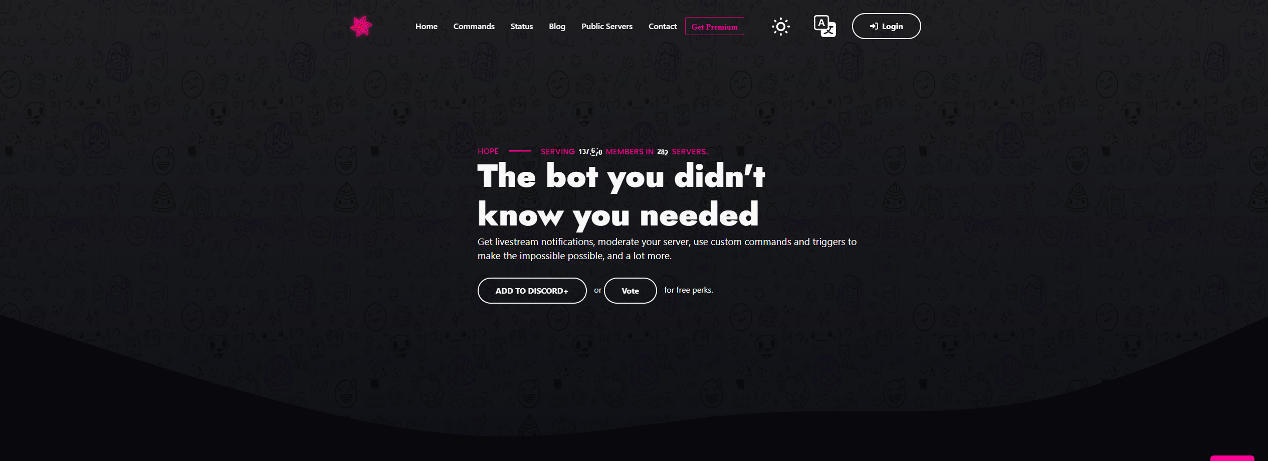FindBots Homepage Preview