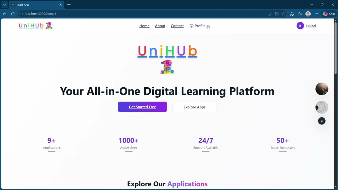 GitHub - kirubelmoges/Unihub: A comprehensive digital learning ...