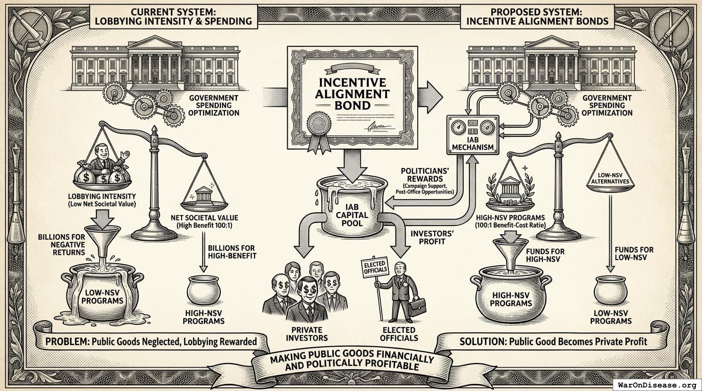 Incentive Alignment Bonds: Making Public Goods Financially and Politically Profitable