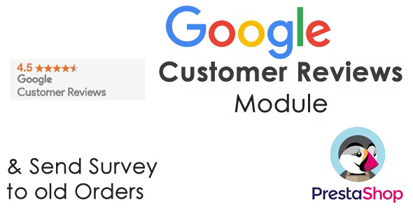 Prestashop Google Customer Reviews Merchant Center Module with Fake Survey Send Old Orders