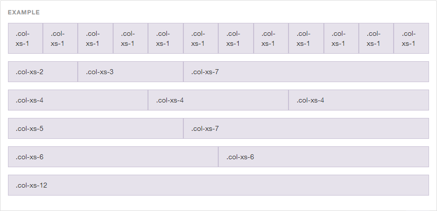 Bootstrap Grid System