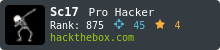 Hack The Box Badge