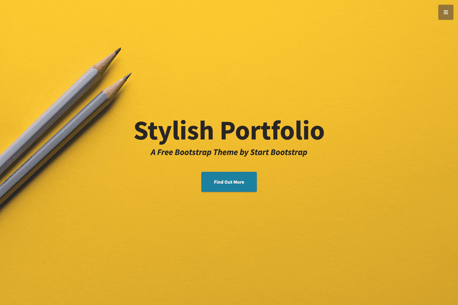 Stylish Portfolio Preview