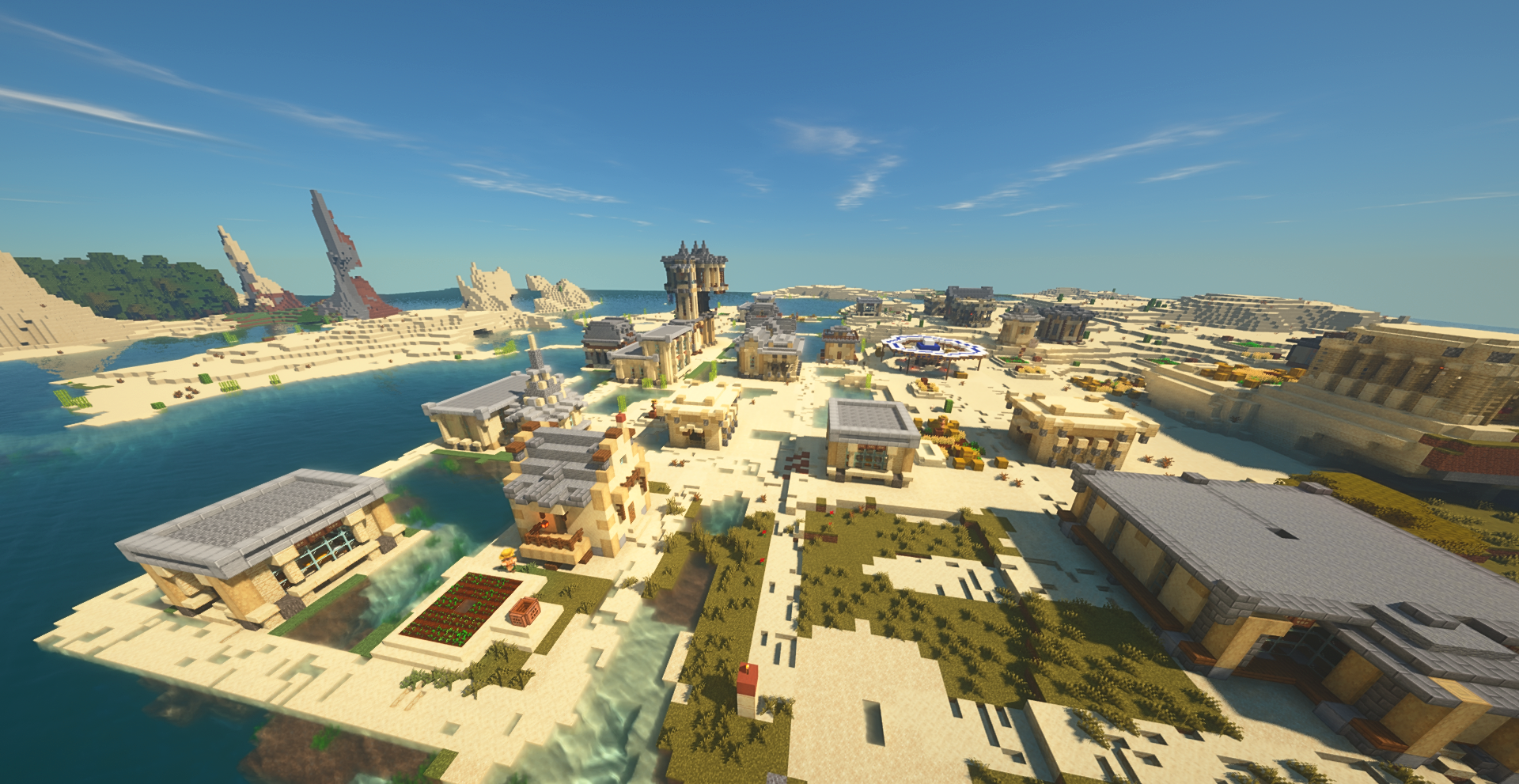 Full Desert Village View
