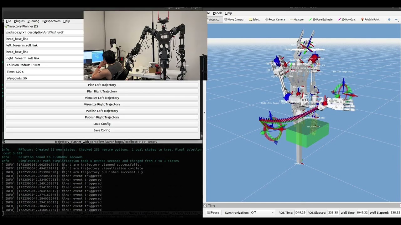 Humanoid Robot Demo