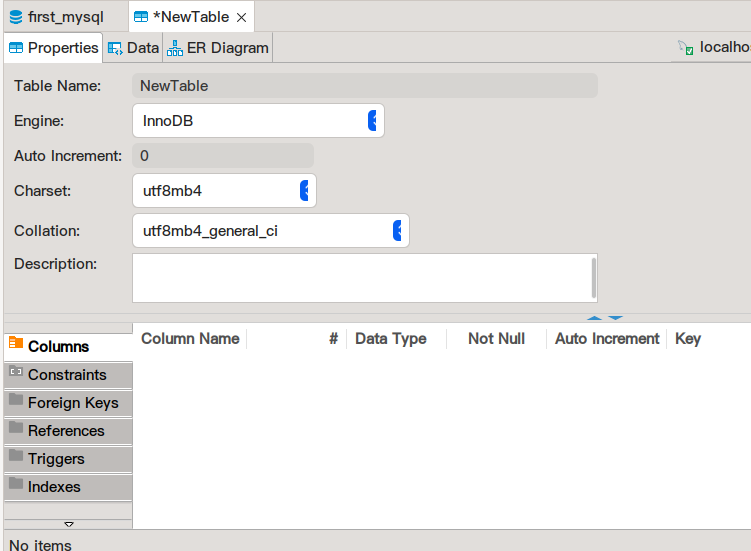 adding_a_new_table_in_first_mysql_in_DBeaver