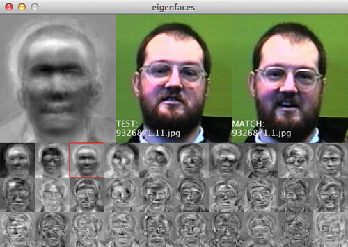 Eigenfaces in Processing