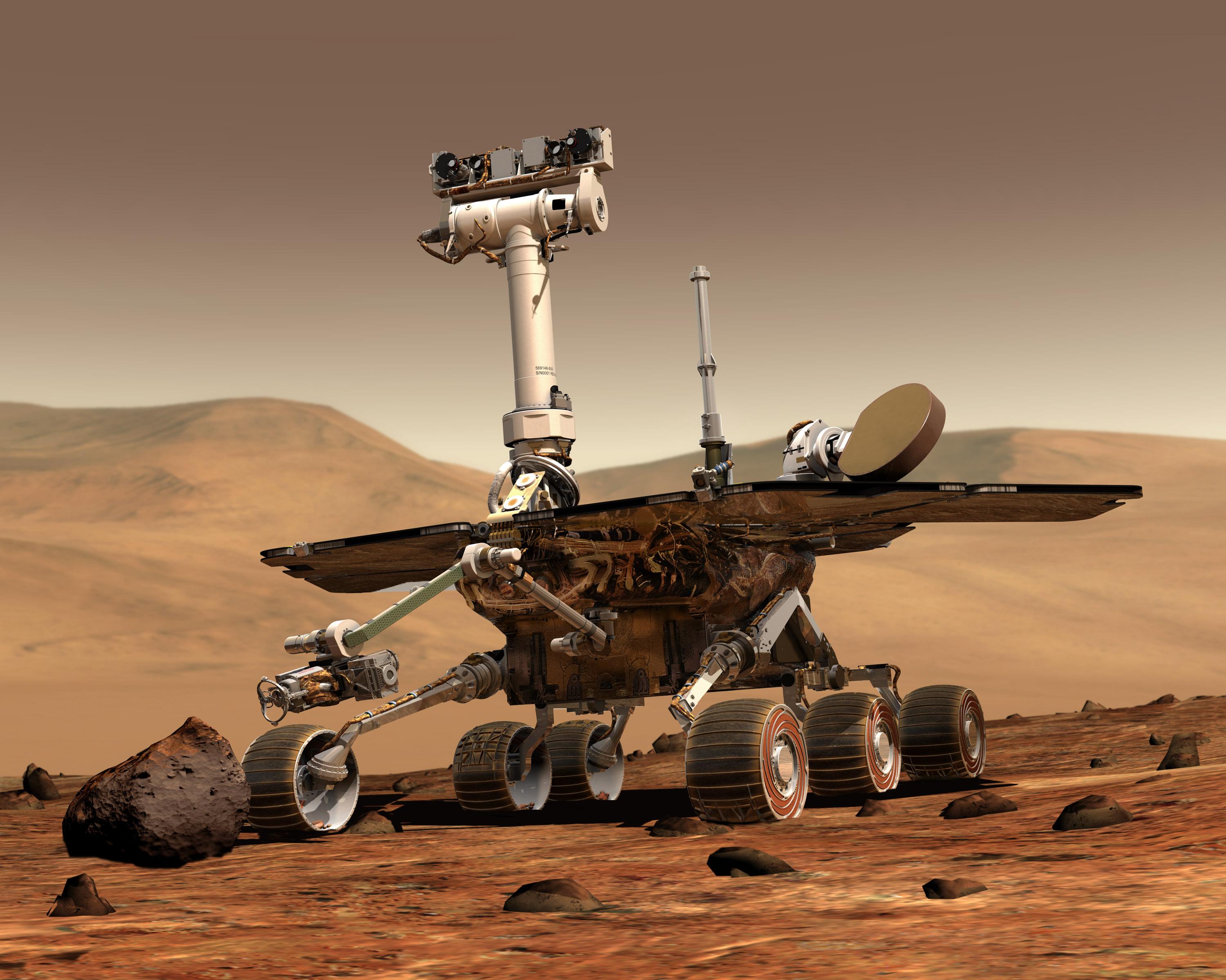 image of mars rovers