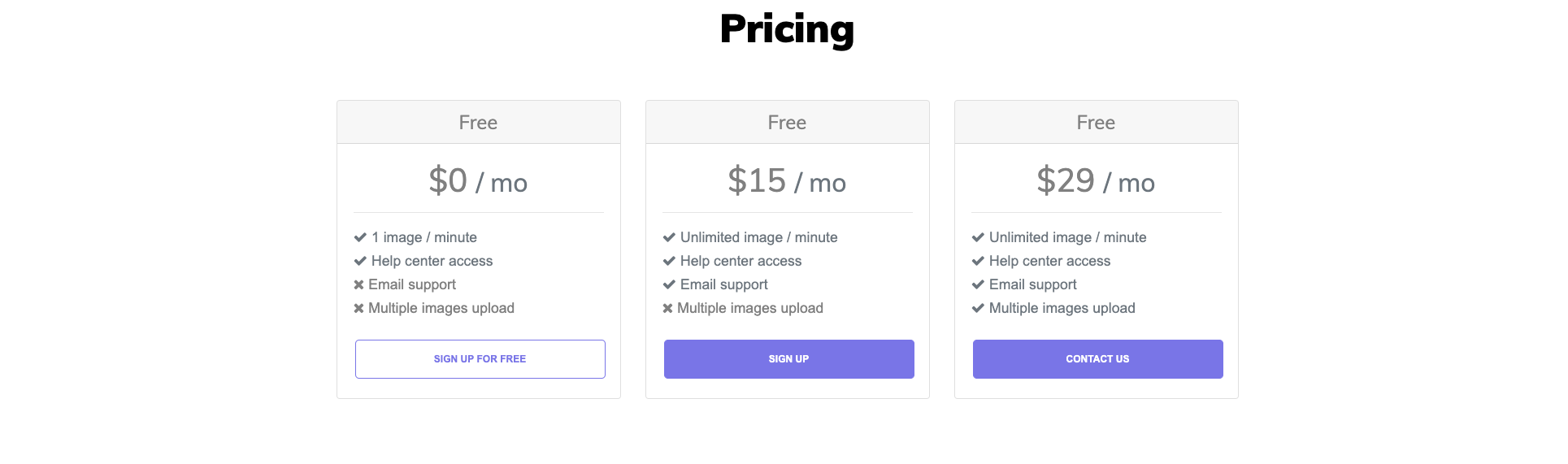 Pricing Preview