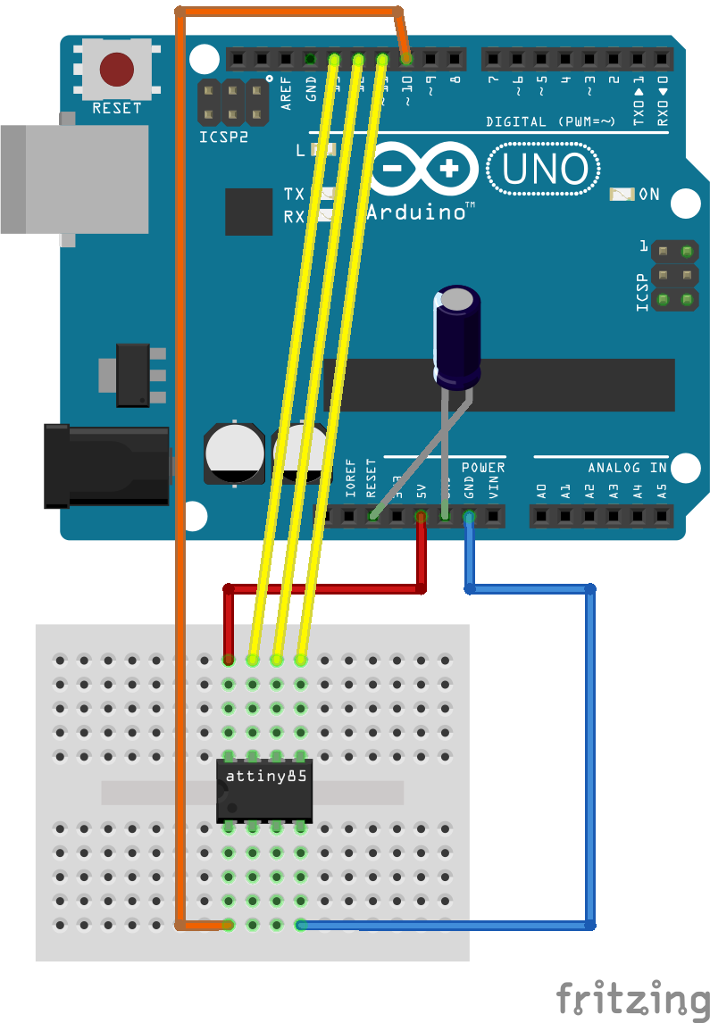 ATTINY-ARDUINO