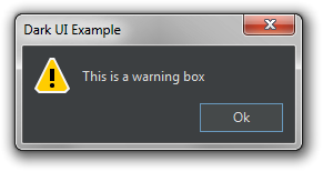 Warning box