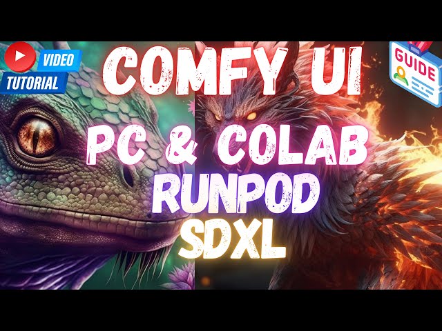 ComfyUI Tutorial - How to Install ComfyUI on Windows, RunPod & Google Colab | Stable Diffusion SDXL