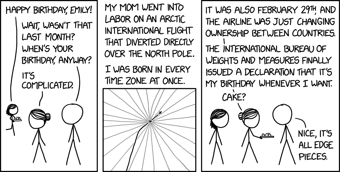 Edge Cake XKCD feels just like this release