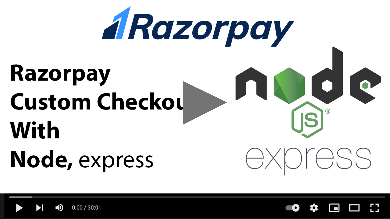 Razorpay Custom Checkout