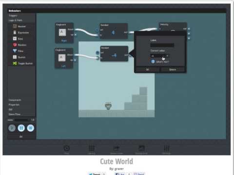 Flowlab visual logic builder demo