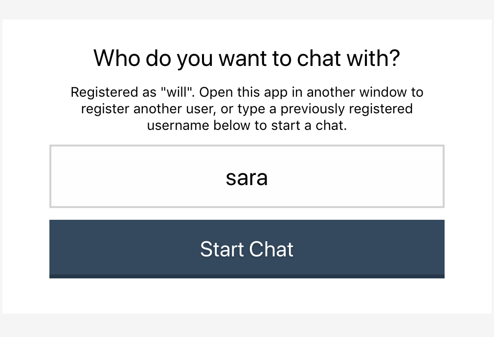 Start Chat