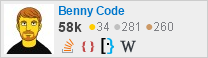 Benny Code on Stack Exchange