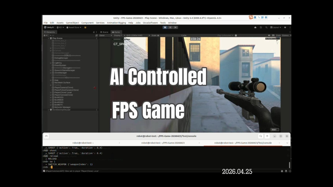 AI Controlled Battle Game