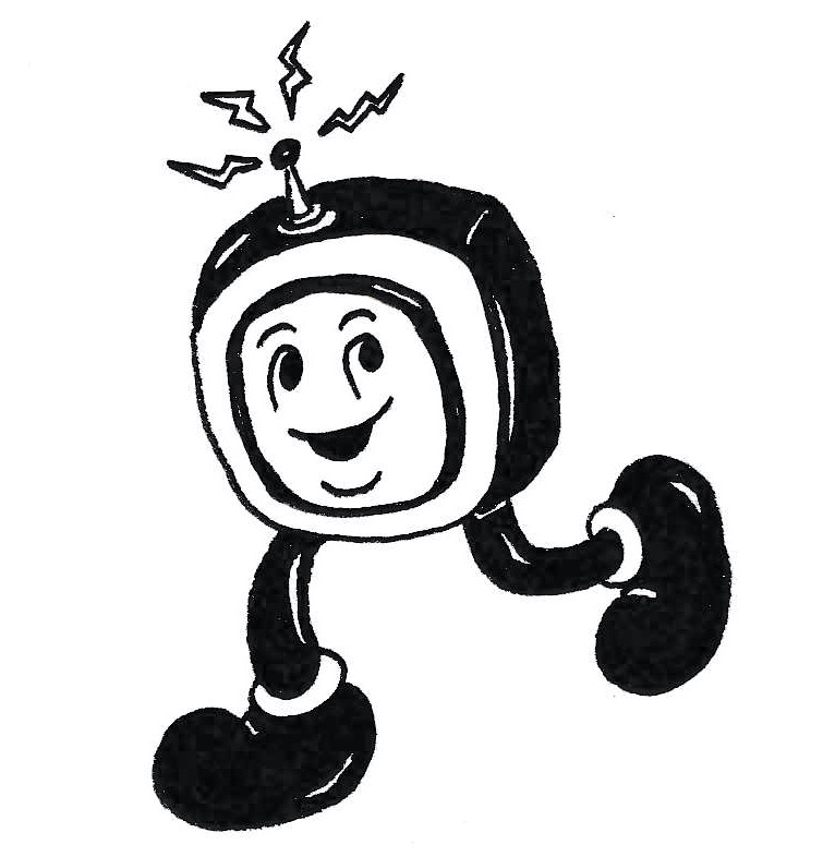 tech guy cartoon logo