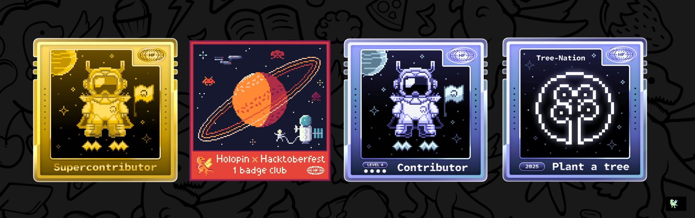 An image of @riaz404's Holopin badges, which is a link to view their full Holopin profile