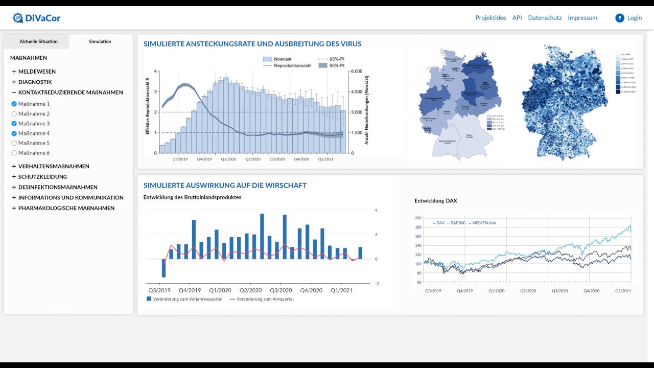 Video Introduction to the DiVaCor Dashboard on YouTube