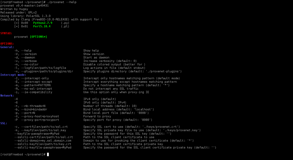 FreeBSD_proxenet