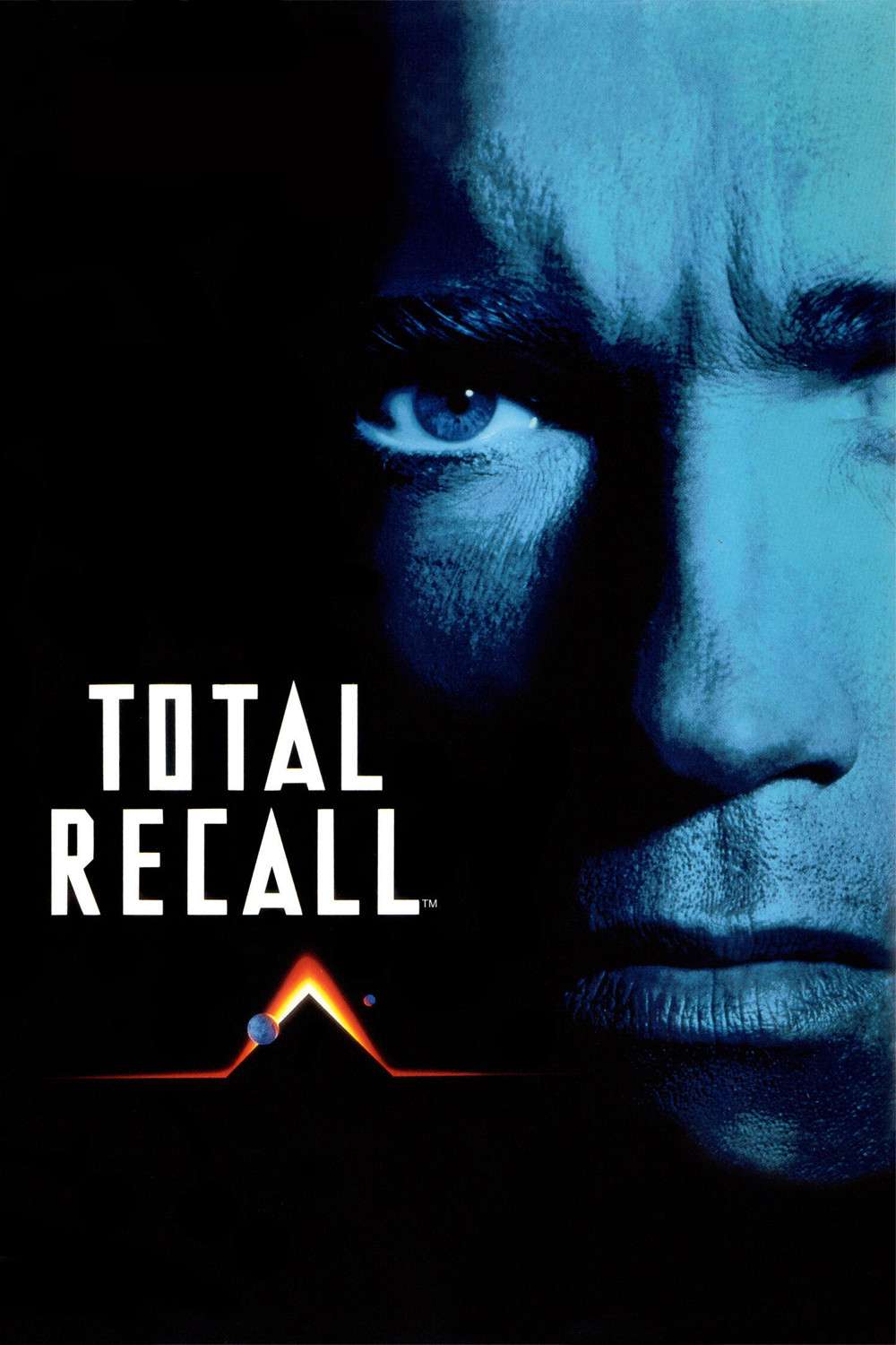 Total Recall (1990) poster and Letterboxd link