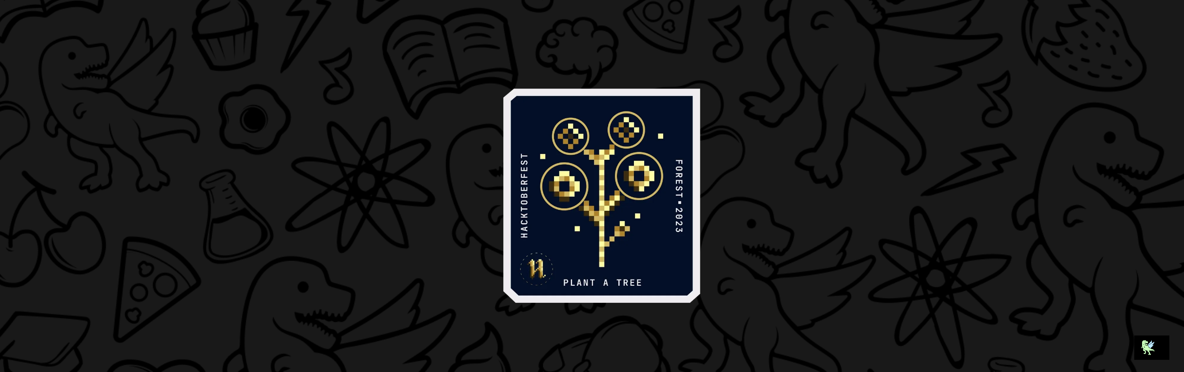 An image of @dhzdhd's Holopin badges, which is a link to view their full Holopin profile