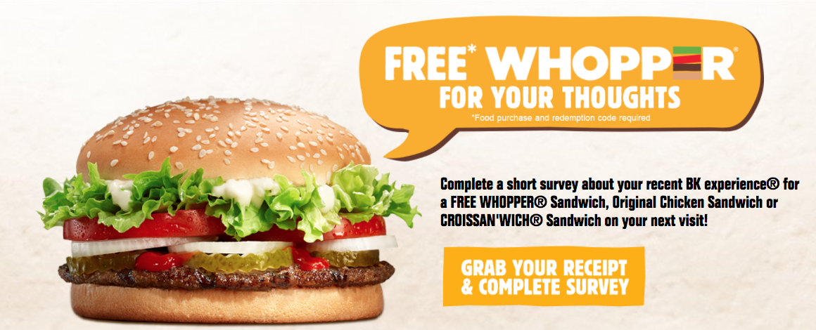 free whopper