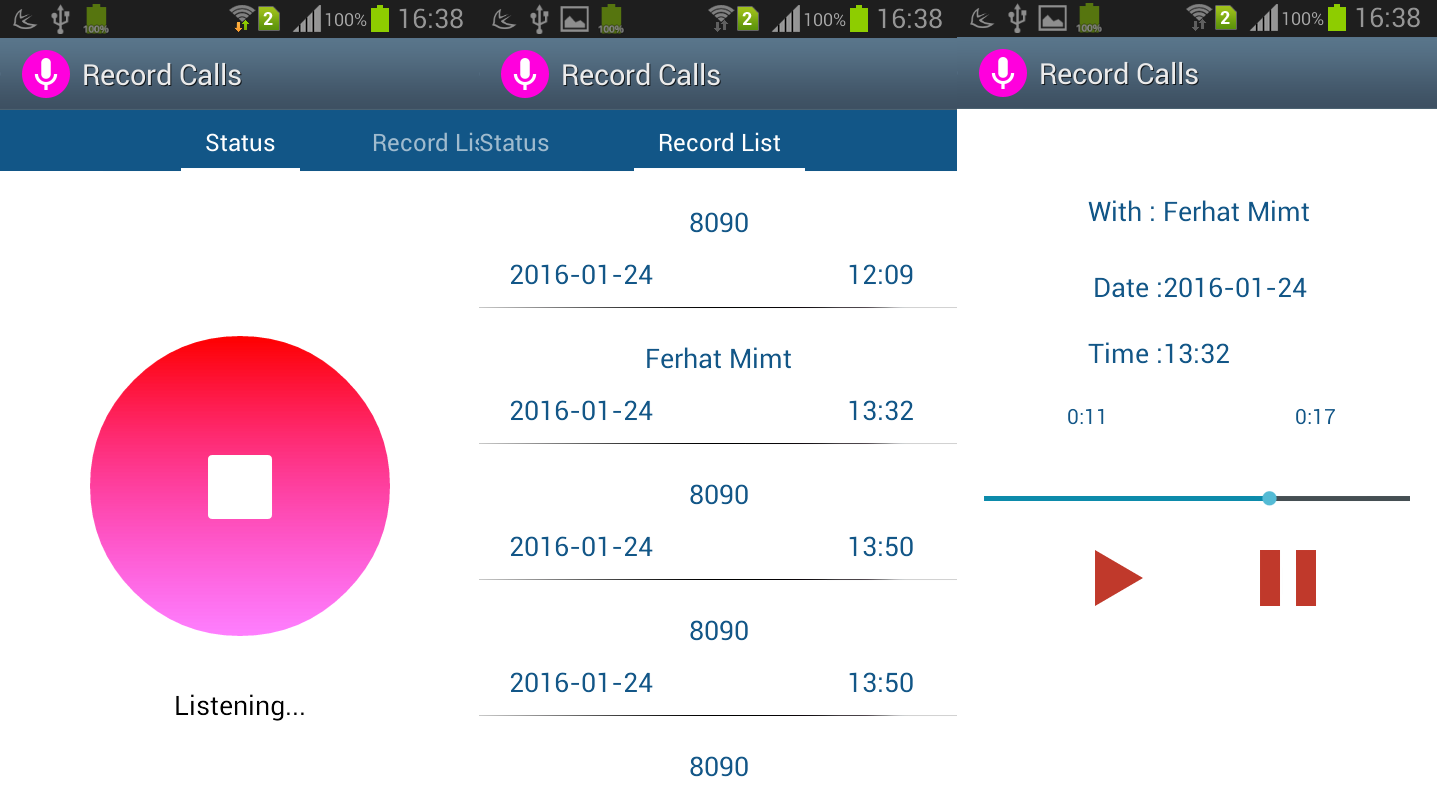 GitHub - TayfunCesur/RecordPhoneCalls: Phone Call Record Application ...