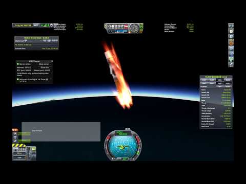 How to land a rocket stage in KSP with Python