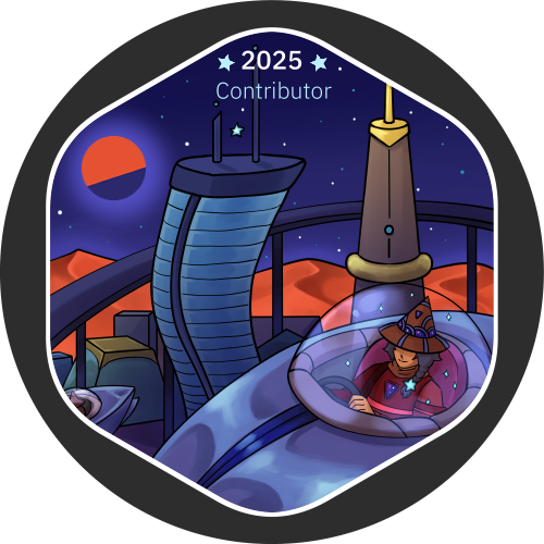 GitPOAP: 2025 Dune Contributor GitPOAP Badge