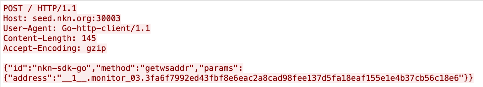 It also will send HTTP POST requests with monitor_03 as the prey id, as seen here.